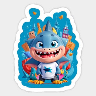 baby shark Sticker